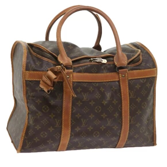LOUIS VUITTON Monogram Sac Shan 45 Pet Carry M42024 LV Auth th4133 - Picture 1 of 15